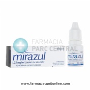 MIRAZUL 1,25 MG/ML COLIRIO EN SOLUCIÓN. , 1 frasco de 10 ml
