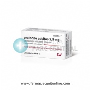 ORALSONE  ADULTOS 2,5 mg COMPRIMIDOS PARA CHUPAR, 12 comprimidos