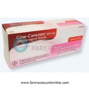 GINE-CANESTEN 500 MG CAPSULA VAGINAL BLANDA ,  1 capsula vaginal blanda + 1 aplicador