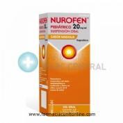 NUROFEN PEDIATRICO  20 MG/ML SUSPENSION ORAL SABOR NARANJA 1 frasco de 200 ml