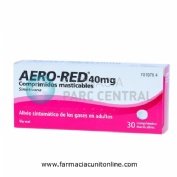 AERO RED 40 mg COMPRIMIDOS MASTICABLES , 30 comprimidos