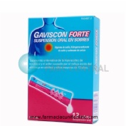 GAVISCON FORTE SUSPENSION ORAL EN SOBRES , 12 sobres