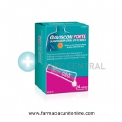 GAVISCON FORTE SUSPENSION ORAL EN SOBRES , 24 sobres