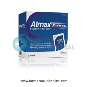 ALMAX FORTE 1,5 g SUSPENSION ORAL,24 sobres
