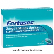 FORTASEC 2 mg CAPSULAS DURAS 20 cápsulas