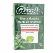Ricola caramelos sin azucar (1 envase 50 g sabor menta montaña)