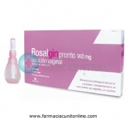 ROSALGIN PRONTO 140 mg SOLUCIÓN VAGINAL, 5 envases unidosis de 140 ml
