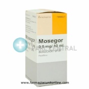 MOSEGOR 0,5 mg/10 ml SOLUCION ORAL, 1 frasco de 200 ml