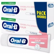 Oral-b pasta sensibilidad & encias calm original (2 tubos 75 ml pack ahorro)