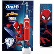 Cepillo dental electrico recargable infantil - oral-b vitality pro kids 3 + spiderman + tc (1 unidad