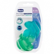 Chupete silicona - chicco physioforma soft (+ 12 meses 2 unidades niño)