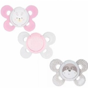 Chupete silicona - chicco physio comfort (0 - 6 meses 2 unidades niña)