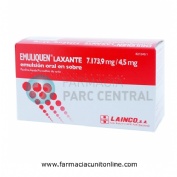 EMULIQUEN LAXANTE 7.173,9 mg/4,5 mg EMULSION ORAL EN SOBRES , 10 sobres