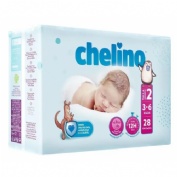 Pañal infantil - chelino (talla 2 3 - 6 kg 28 pañales)