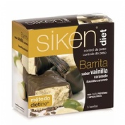 SIKEN DIET BARRITA VAINILLA CARAMELO (5 BAR 36 G)