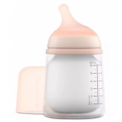 Suavinex bibe silic +0m flujo lento anti colico zero-zero 180 ml
