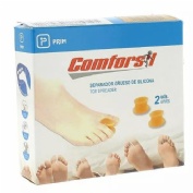 Separadores de dedos - comforsil silicona gruesos (2 unidades talla s cc218s)