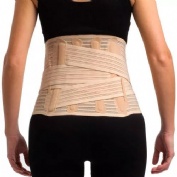Faja lumbosacra semirrigida doble tensor en cruce lumbar - primspine care+ ref. prs620bgs (1 unidad 