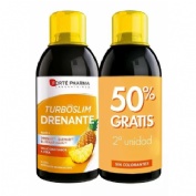Turboslim duplo drenante piña 2x500ml (ci)