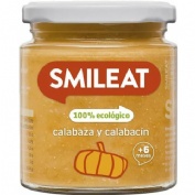 Smileat  1 tarrito 230 g sabor calabaza y calabacin