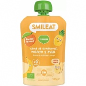 Smileat pouch eco  1 bolsa 100 g sabor leche almendra mango y piã‘a