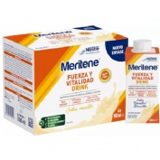 Meritene fuerza y vitalidad drink  6 botellas 180 ml sabor vainilla
