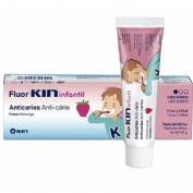 Fluor kin infantil pasta dentifrica  1 tubo 75 ml + 25 ml sabor fresa