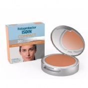 Fotoprotector isdin compact spf 50+ - maquillaje compacto oil-free (1 envase 10 g color bronce)