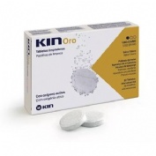 Kin oro tabletas limpiadoras - limpieza protesis dental (30 tabletas)