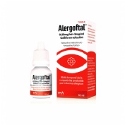ALERGOFTAL 0,25 mg/ml+ 5 mg/ml COLIRIO EN SOLUCION , 1 frasco de 10 ml