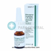 RHINOSPRAY EUCALIPTUS 1,18 mg/ ml SOLUCION PARA PULVERIZACION NASAL , 1 envase pulverizador de 10 ml