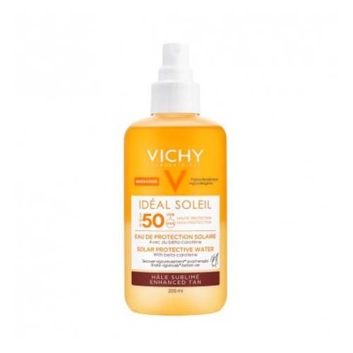 Capital soleil agua proteccion solar luminosidad spf50 (1 envase 200 ml)