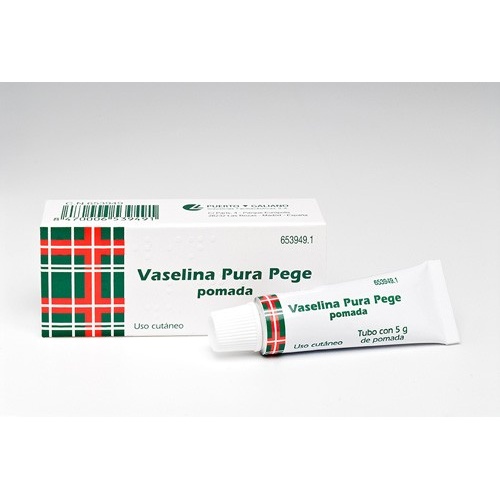 VASELINA PURA PEGE POMADA , 1 tubo de 5 g