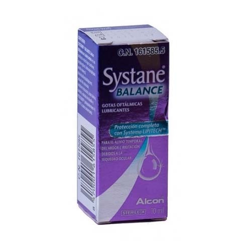 Systane balance gotas oftalmicas lubricantes 1 frasco 10 ml - gotas oftalmicas lubricantes