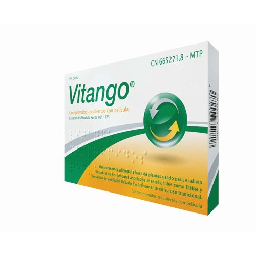 VITANGO COMPRIMIDOS RECUBIERTOS CON PELICULA, 30 comprimidos