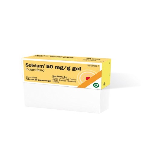 IBUDOL 50 MG/G GEL , 1 tubo de 60 g