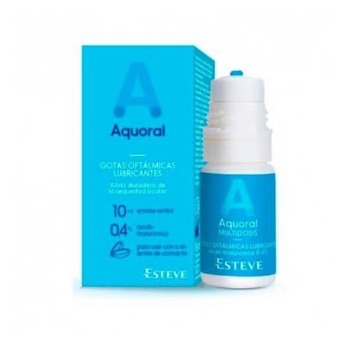 AQUORAL GOTAS HUMECTANTES C/ A HIALURONICO 0.4% - GOTAS OFTALMICAS LUBRICANTES ESTERILES (MULTIDOSIS