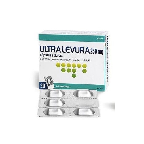 ULTRA-LEVURA 250 MG CAPSULAS DURAS, 10 cápsulas