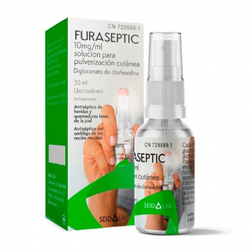 FURASEPTIC 10 MG/ML SOLUCION CUTANEA, 1 frasco de 30 ml (gotero)