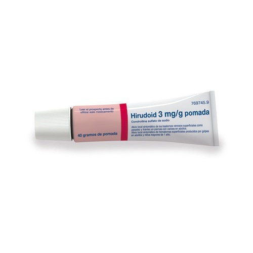 HIRUDOID 3 mg/g POMADA , 1 tubo de 40 g