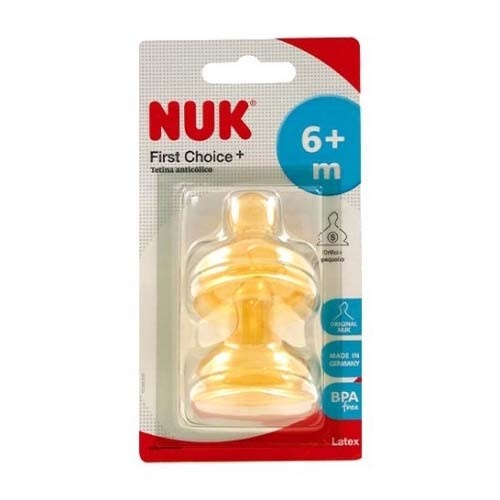 TETINA LATEX ANTICOLICO - NUK FIRST CHOICE (AGUA T-2 S 2 U)
