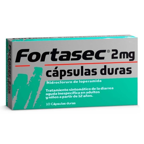 FORTASEC 2 mg CAPSULAS DURAS 10 cápsulas