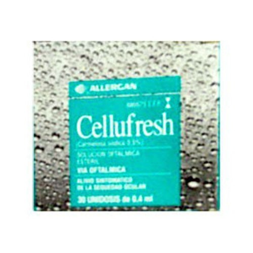 CELLUFRESH 5 mg/ml COLIRIO EN SOLUCION EN ENVASE UNIDOSIS , 30 envases unidosis 0,4 ml