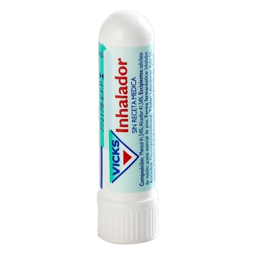 INHALVICKS 396,7 MG/ML   + 396,7 MG/ML BARRA NASAL , 1 aplicador