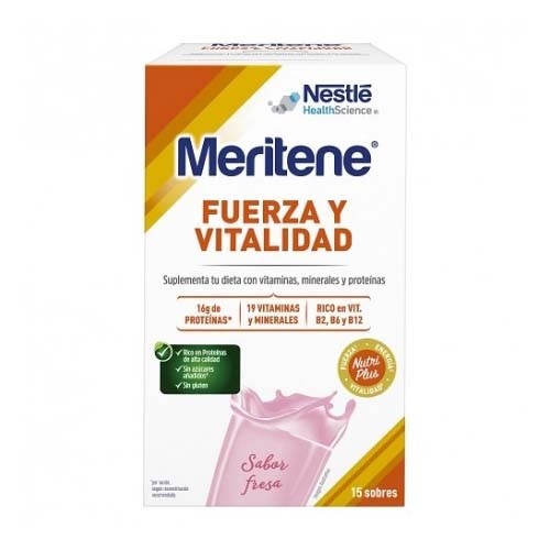 MERITENE (30 G 15 SOBRES FRESA)