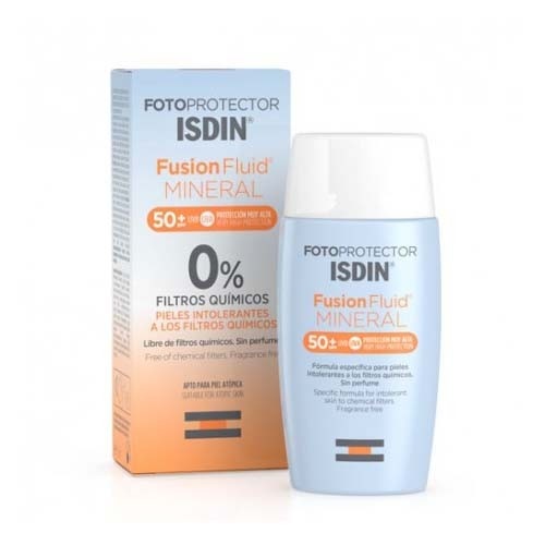 Isdin fotoprotector fusion fluid mineral spf 50 (1 frasco 50 ml)