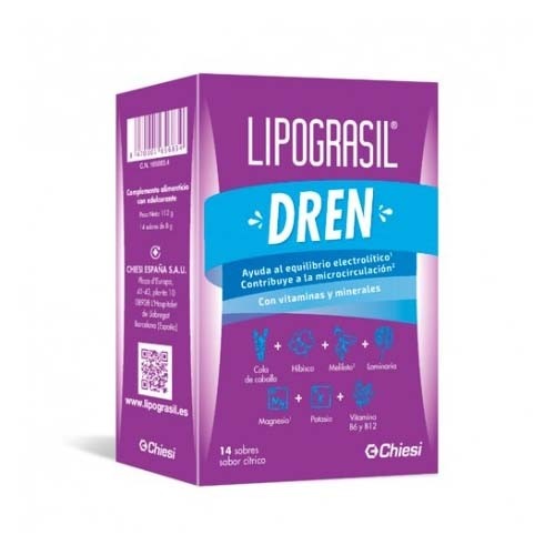 LIPOGRASIL DREN (8G 14 SOBRES CITRICOS)