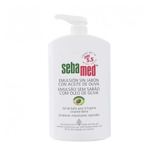Sebamed emulsion sin jabon con aceite oliva 750ml