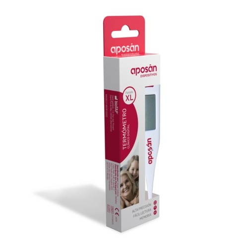 Termometro clinico digital - aposan (1 unidad pantalla xl)
