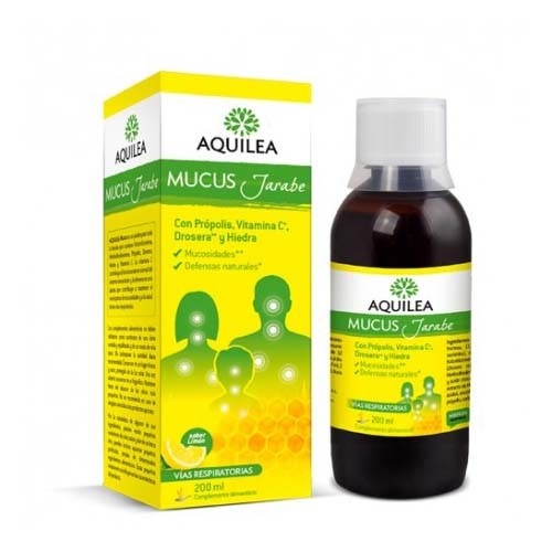 Aquilea mucus family  1 envase 200 ml sabor limon
